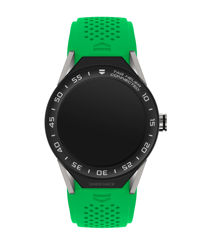 TAG Heuer Carrera Connected Modular 45 Titanium / Ceramic / Green Rubber